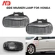 2x Side Marker Light For Honda Accord Civi Fit Jazz City Stream CR-v Odssey OEM