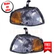 Turn Signal Light SU2531103 SU2530103 Set of 2 for 1997-1999 Subaru Legacy
