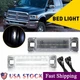 White Led Truck Bed Cargo Light Lamps 5182672aa For 2016-18 Dodge Ram 1500 2500