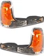  Driver and Passenger Side Parking Light For Cadillac Escalade 1999-2000