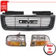 New Headlights and Grille Kit 3 pc halogen for 1998-2004 GMC Sonoma SL, SLS New Headlights and Grille Kit 3 pc halogen for 1998-2004 GMC Sonoma SL, SLS