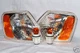 Front Corner Turn Signal Parking Light Lamps One Pair Fit 1998-2001 Passat 