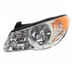 CAPA For 2010-10 Elantra Sedan Front Halogen Headlight Headlamp w/Bulb Left Side