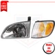 Corner Light, Headlight set of 2 piece left side for 2001-2003 Toyota Sienna