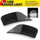 Pair White LED Side Marker Lights For GMC Yukon/Chevrolet Tahoe/Suburban 2021-up