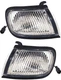 Corner Light For 97-99 Nissan Maxima Set of 2 Driver and Passenger Side w/ Bulbs
