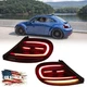 Red LED Tail Lights For VW Beetle 2013-2019 Rear Sequential Turn Signal Lamps