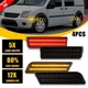Rear Side Marker Lights For 10-13 Ford Transit Connect 9T1Z15A201-A,9T1Z15A201-D