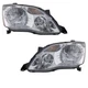 For 05 06 07 Avalon Front Halogen Headlight Headlamp Head Lamp w/Bulb PAIR SET