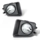 Left Right fog lights & kit for 2014 2015 2016 2017 2018 2019 2020 Toyota Tundra