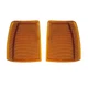 Side Marker Lights Pair Set for 89-90 Ford Bronco II/91-94 Explorer/89-92 Ranger