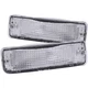 ANZO Euro Parking Lights Clear Lens Chrome Housing Pair - 511019