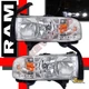 94-01 Dodge Ram 1500 2500 3500 Pickup LED Headlights W/ Signal 