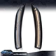 Fit For 2015-17 Chrysler 200 Smoked Lens Front Bumper Side Marker Lights Kit