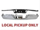 For 09-18 Dodge Ram 1500 Rear Bumper Chrome Face Bar Pad W/O Sensor W/O Dual Exh For 09-18 Dodge Ram 1500 Rear Bumper Chrome Face Bar Pad W/O Sensor W/O Dual Exh