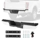For 2008-2016 Ford F250 F350 Super Duty Rear Step Bumper Assembly w/ Sensor Hole