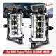 Pair Left&Right LED Fog Light Lamp For GMC Yukon/Yukon XL 2021-2023 Cold White