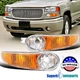 For 00-06 GMC Sierra Yukon XL 1500 Denali Bumper Light+Parking Light+Signal