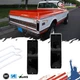 Pair Smoke Tail Light Lenses w/ Gaskets for Chevy Fleetside Pickup Truck 1967-72