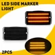 2PCS Lens Smoked Signal Lights Front Turn For LED Amber Jeep 97-06 Wrangler TJ