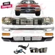 New 1989 1990 1991 Toyota Pickup 4wd Front Bumper Grille Headlamp/Assembly 15pcs