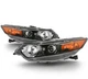 Fit 09-14 Acura TSX Replacement Headlights Base Touring *Factory HID Model*