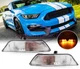 For Ford Mustang 2015 2016 2017 Front Turn Signal / Corner Lights w/ Bulbs