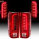 LED Tail Lights Rear Lamps For Ford F150 F250 F350 Bronco 90-97 96 Pair 3D
