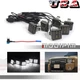 6X Smoke Lens Amber LED Front Grill Light For Toyota 2024 2025 Land Cruiser J250