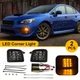 2x LED Front Turn Signal Light Corner Lamp For 2015--20 Subaru WRX 15-17 WRX STI