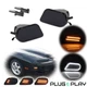 LH+RH SWITCHBACK Dynamic Amber & White DRL Turn Signal Lights For 98-02 Trans Am