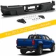 VRC Black Rear Step Bumper Assembly for 2015-2022 Chevy Colorado & GMC Canyon