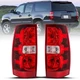 For 2007-2014 Chevy Suburban Tahoe 1500 2500 Tail Lights Lamps Left & Right Side