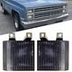 Smoke Lens Turn Signal Parking Corner Lamp Light For 1983-1988 Chevy GMC Pickup