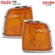 Set Front Orange Corner Turn Signal Light Lamp For Isuzu TFR Holden Rodeo 1995