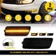 For 10-14 Volkswagen VW MK6 Golf/GTI Dynamic Amber Side LED Marker Signal Lights