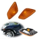 2PCS Amber Side Marker Light Covers For 1997-2006 Jeep Wrangler TJ Bumper Fender
