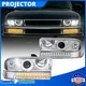 Fits 1998-2004 S10 Chevy Blazer Halo Rim Projector Bumper Headlights