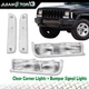 Fit For 1997-2001 Jeep Cherokee XJ Clear Corner Lights& Bumper Signal Lights USA