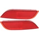 Bumper Reflector Set For 2013-2015 Subaru XV Crosstrek 2008-2016 Impreza Rear