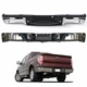 Rear Bumper Assembly Chrome Steel w/Sensor For Ford F150 F-150 Pickup 2009-2014