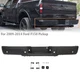 Rear Bumper Assembly Black Steel w/Sensor For Ford F150  F-150 Pickup 2009-2014