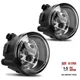 2PCS 26150-8990B Fog Light Housing Assembly Compatible with Infiniti G37 Sedan