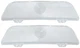 OER Clear Park Lamp Lens Set For 1960 Chevy Impala Bel Air and Biscayne