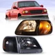 Headlights For 1997-2003 Ford F150 1997-2002 Expedition 1997-1999 F250 LightDuty