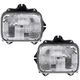 Halogen Headlight Set For 1987-95 Toyota Pickup Left and Right Sealed Beam Type