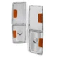 For 1988-1993 GMC Sierra/Yukon Chevy Silverado Corner Lights Amber Reflectors