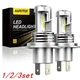 AUXITO H4 9003 Lamp LED Headlight 24000LM Kit High/low Beam White Super Bright C