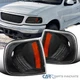 Fit 97-04 Ford F150 Expedition Replacement Black Corner Lamps Turn Signal Lights