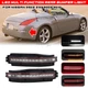 LED Rear Bumper Barke Light Reflector Turn Signal ​Clear For Nissan 350Z 03-2009